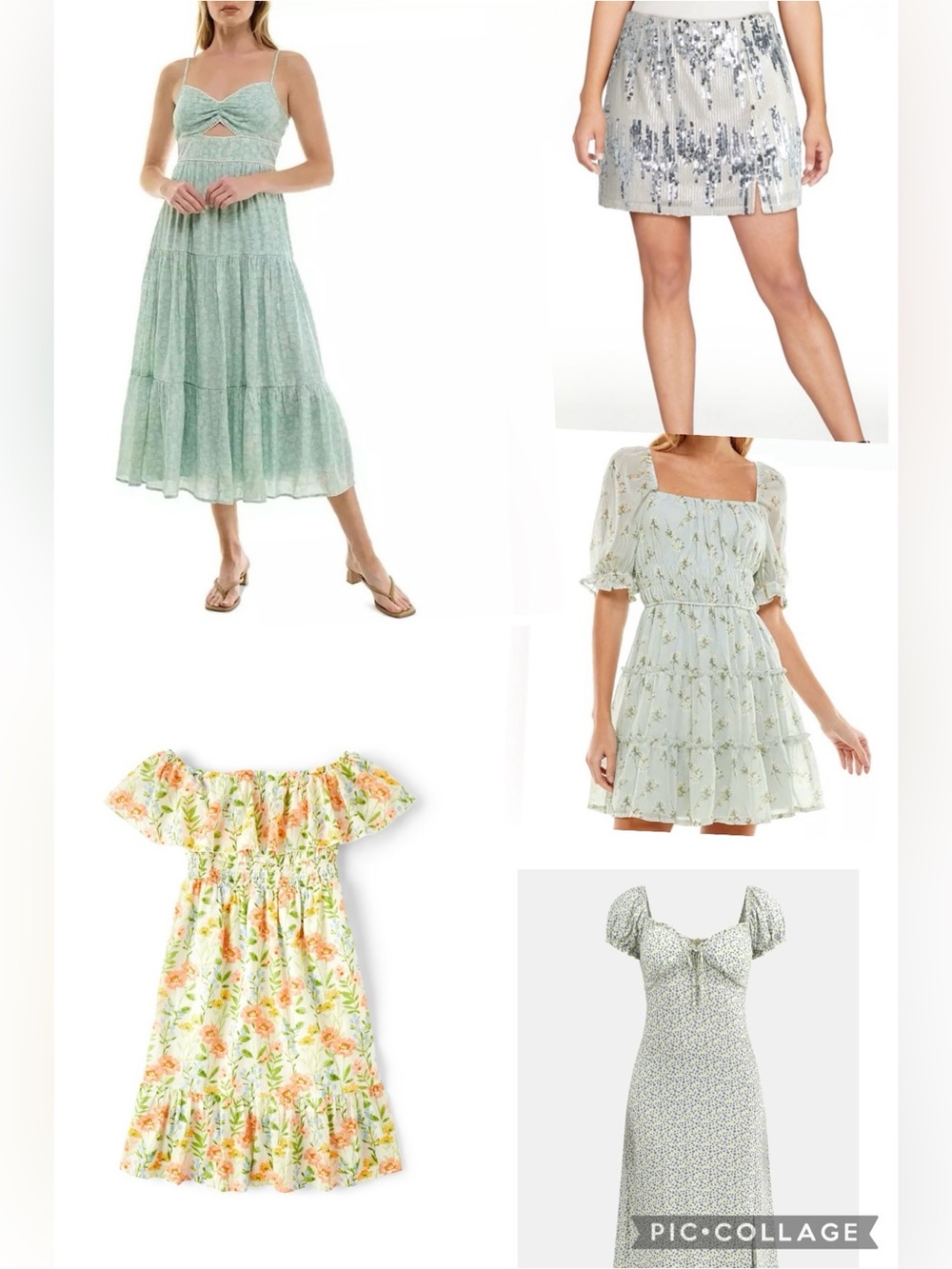 Bundle of 5 women’s dresses/skirts